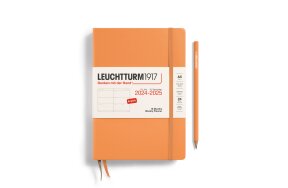 LEUCHTTURM WEEKLY PLANNER A5 18 MONTHS 2024-2025 APRICOT 370721